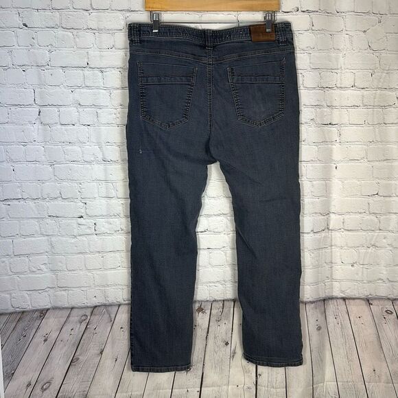 PrAna Mens Blue Bridger Slim Pant II size W35 x L30 Style# M4BD30315 - Picture 7 of 11